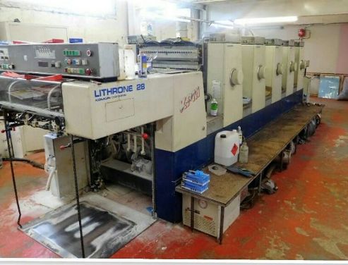 Komori Lithrone 528 ES Offset Machine