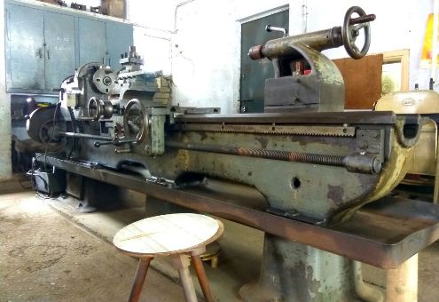 Used Lathe Nagmati 10 Feet