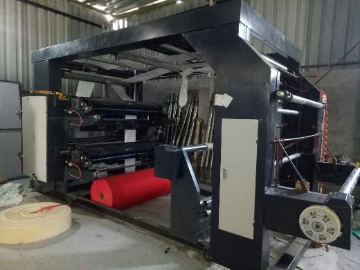 Flexo Non Woven Bag Printing Machine 4 Colour