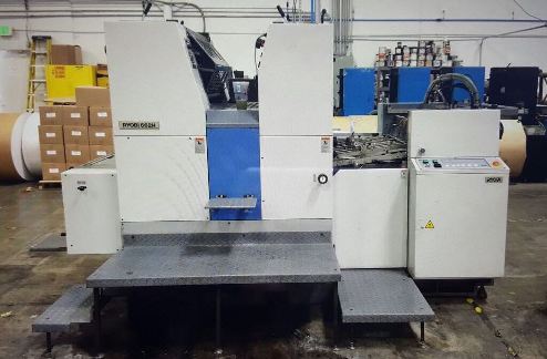 Ryobi 662H Offset Printing Machine 2 Colour