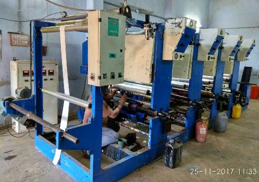 Secondhand Rotogravure Machine 4 Colour