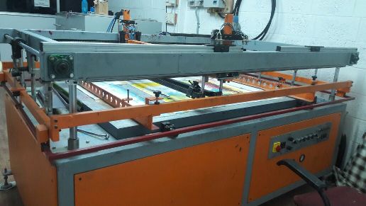 Umrao Screen Printing Machine Flat Bed