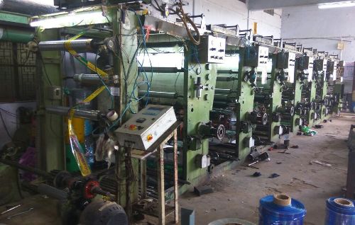 6 Colour Rotogravure Printing Machine